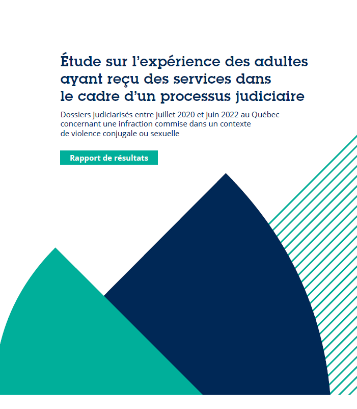 études judiciarisation violence sexuelle québec